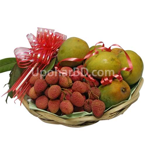Mango and Lychee Basket